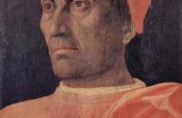 安德里亚·曼特尼亚（Andrea Mantegna，意大利画家，1431-1506）作品-红衣主教卡洛·德·美第奇的肖像