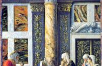 安德里亚·曼特尼亚（Andrea Mantegna，意大利画家，1431-1506）作品-基督的割礼