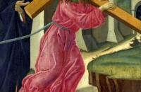 桑德罗·波提切利（Sandro Botticelli，意大利画家，1445-1510）作品-–基督背着十字架