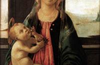 桑德罗·波提切利（Sandro Botticelli，意大利画家，1445-1510）作品-–海的麦当娜