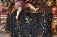 卡洛·克里维利（Carlo Crivelli，意大利画家，1435-1495）作品--加冕蜡烛