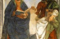 卢卡·西诺雷利（Luca Signorelli）作品-争议中的一对使徒