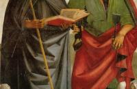 卢卡·西诺雷利（Luca Signorelli，意大利，1445-1523）作品-圣徒埃利吉乌斯和安东尼奥