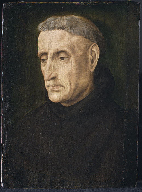 雨果范德格斯（Hugo van der Goes，佛兰芒，1440-1482）作品-本笃会修士
