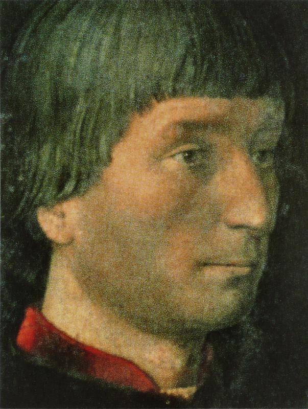 雨果范德格斯（Hugo van der Goes，佛兰芒，1440-1482）作品-Portinari 三联画（细节）2