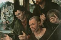 雨果范德格斯（Hugo van der Goes，佛兰芒，1440-1482）作品-Portinari 三联画（细节）1