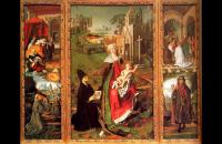 巴托洛梅·贝尔梅霍（Bartolomé Bermejo，西班牙，1440-1501）作品-圣塞巴斯蒂安