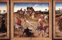 雨果范德格斯（Hugo van der Goes，佛兰芒，1440-1482）作品-圣伊波利特三联画