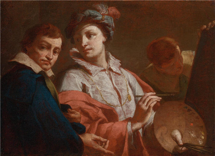 多梅尼科·马乔托（Domenico Maggiotto，意大利，1713–1794）作品-绘画寓言