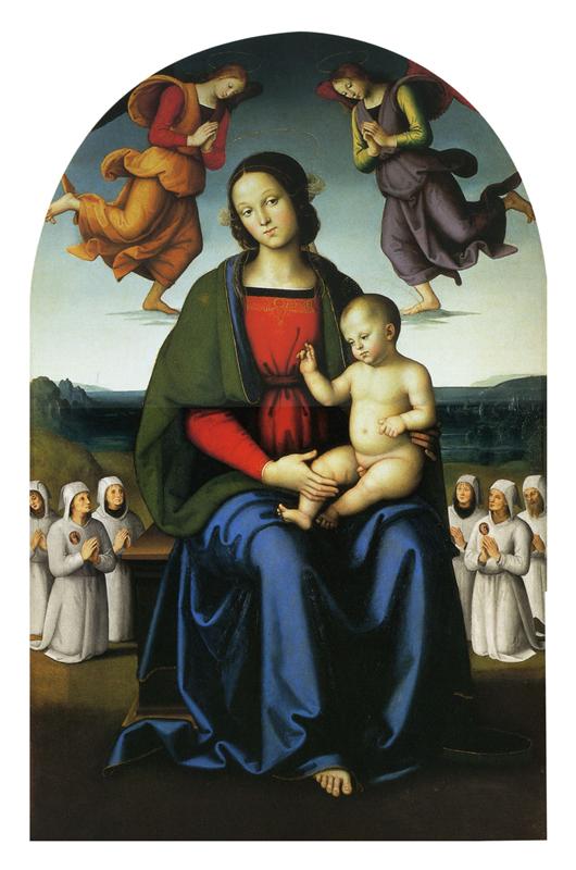 彼得罗·佩鲁吉诺(Pietro Perugino,意大利)-安慰圣母