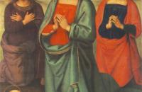 彼得罗·佩鲁吉诺（Pietro Perugino，意大利）-麦当娜与崇拜孩子的圣徒