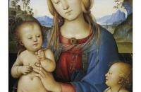 彼得罗·佩鲁吉诺（Pietro Perugino，意大利）-麦当娜与孩子和圣约翰