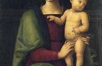 彼得罗·佩鲁吉诺（Pietro Perugino，意大利）-麦当娜和孩子与两个小天使