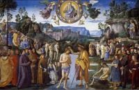 彼得罗·佩鲁吉诺（Pietro Perugino，意大利）-基督的洗礼