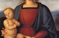 彼得罗·佩鲁吉诺（Pietro Perugino，意大利）-麦当娜与孩子 2