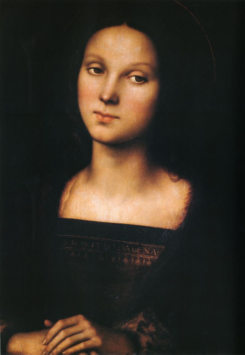 彼得罗·佩鲁吉诺(Pietro Perugino,意大利)-圣玛丽抹大拉