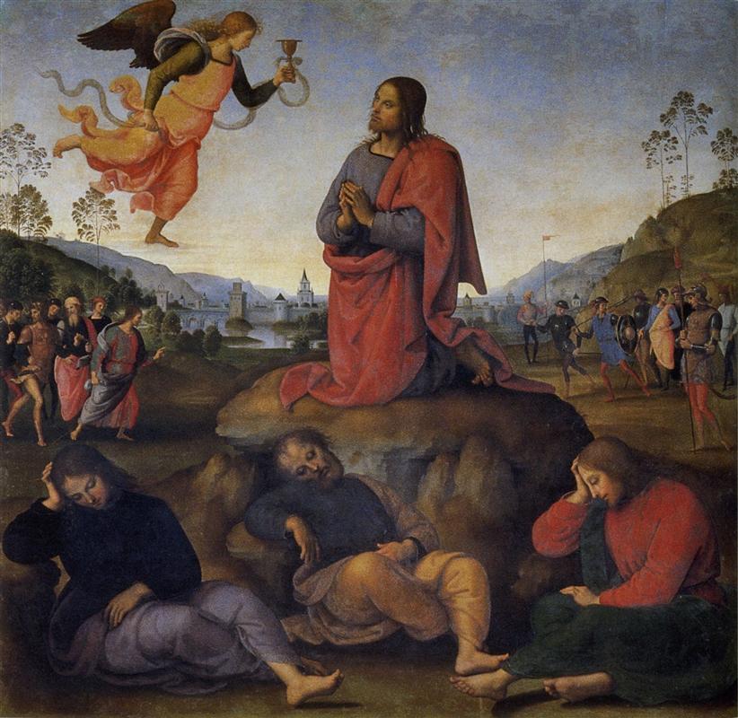 彼得罗·佩鲁吉诺（Pietro Perugino，意大利）-祈求一杯