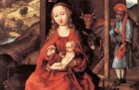 马丁·施恩告尔（Martin Schongauer，1445-1491，德国）作品-耶稣诞生