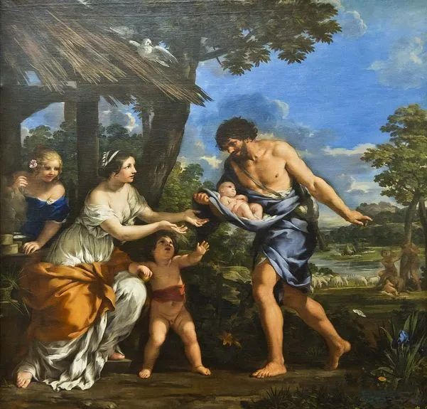 前1000幅世界名画-《王子回来了》科尔托纳 意大利