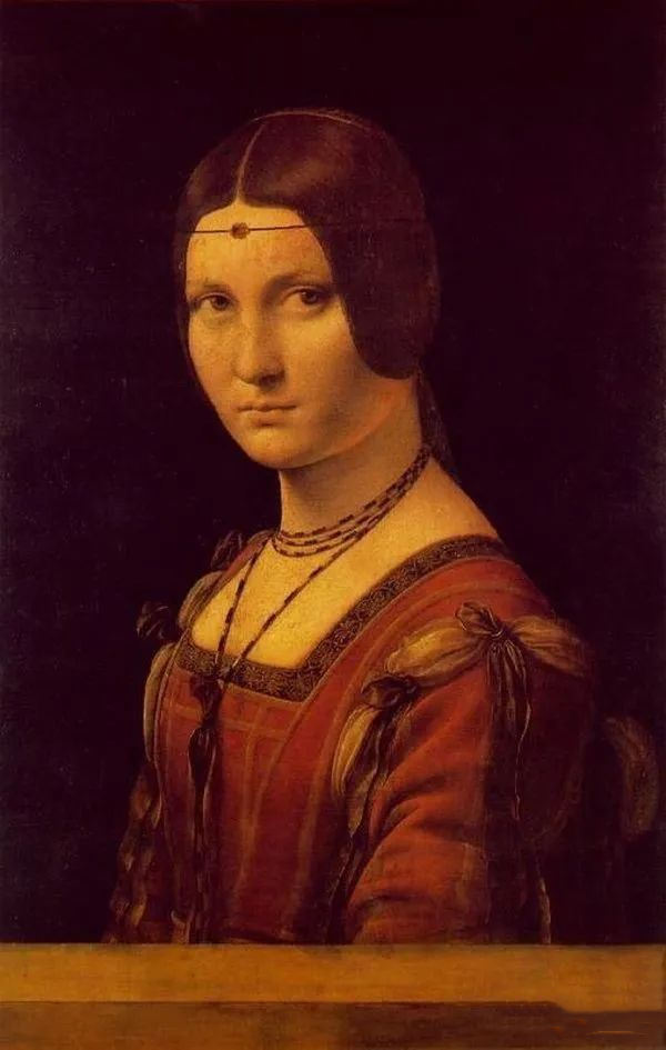 前1000幅世界名画-《拉贝勒·费罗尼埃》达·芬奇 意大利