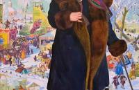 前1000幅世界名画-《夏里亚宾肖像》克斯托依列夫 俄罗斯