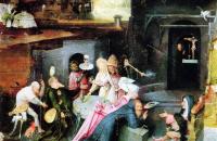 耶罗尼米斯·博斯（Hieronymus Bosch）作品-圣安东尼的诱惑（详细）2