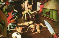 耶罗尼米斯·博斯（Hieronymus Bosch）作品-最后的审判（详细）1