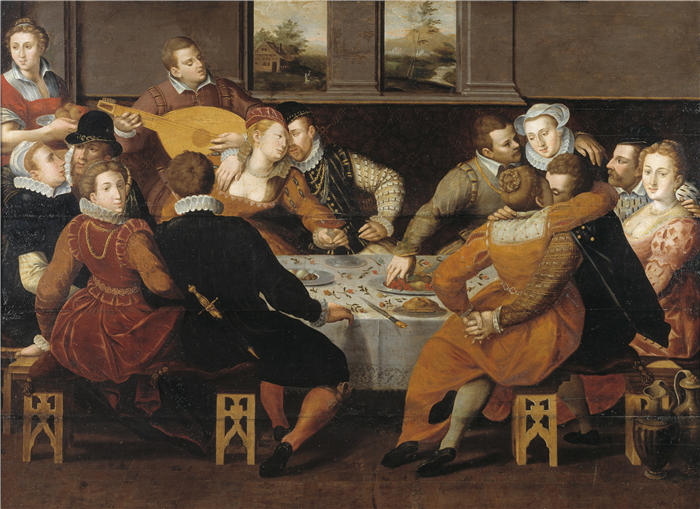 德克·巴伦兹（Dirck Barendsz）作品-有罪的人类对审判日感到惊讶（1549 – 1592）