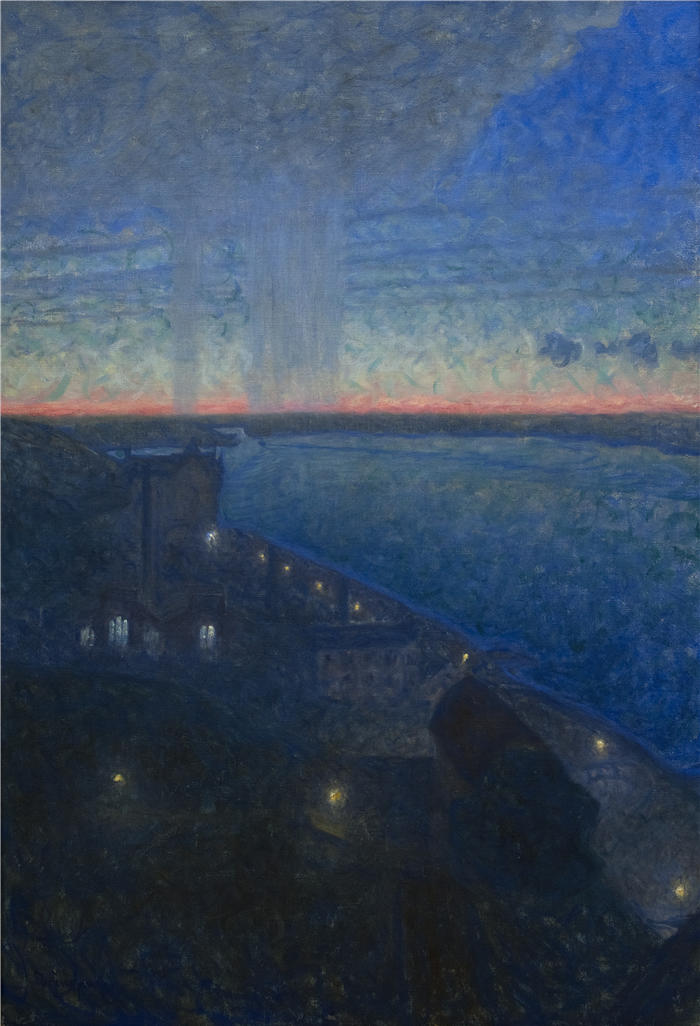 尤金·杨松（Eugène Jansson，瑞典）作品-南马拉斯特兰德 (1896)
