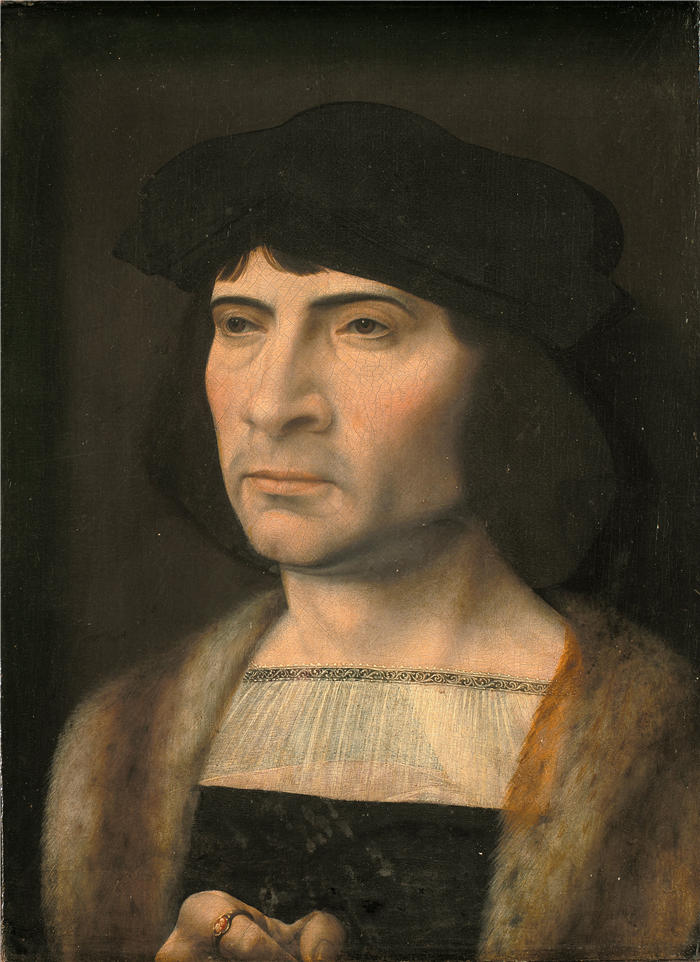 扬·高萨特（Jan Gossaert，荷兰画家）作品- 一个男人的肖像