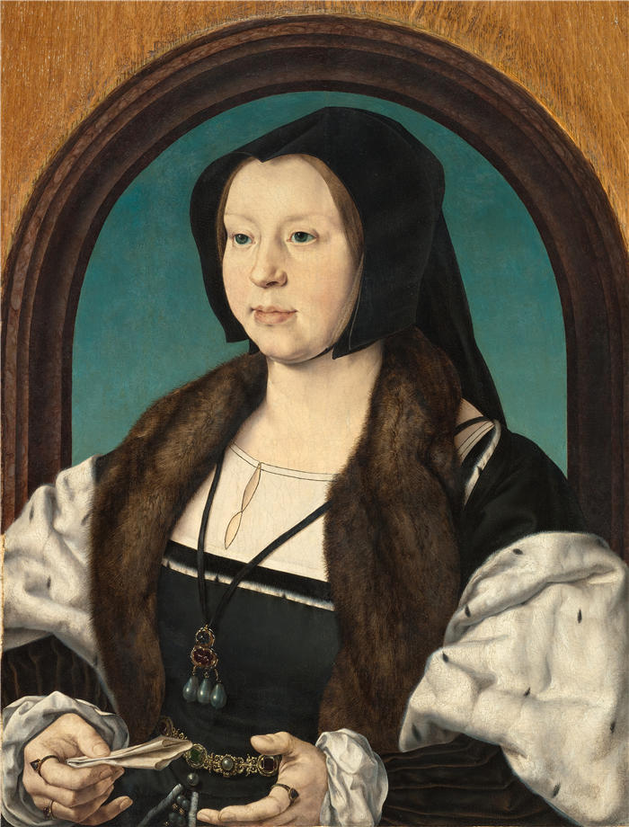 扬·高萨特（Jan Gossaert，荷兰画家）作品- 安娜范卑尔根 (c. 1526–30)