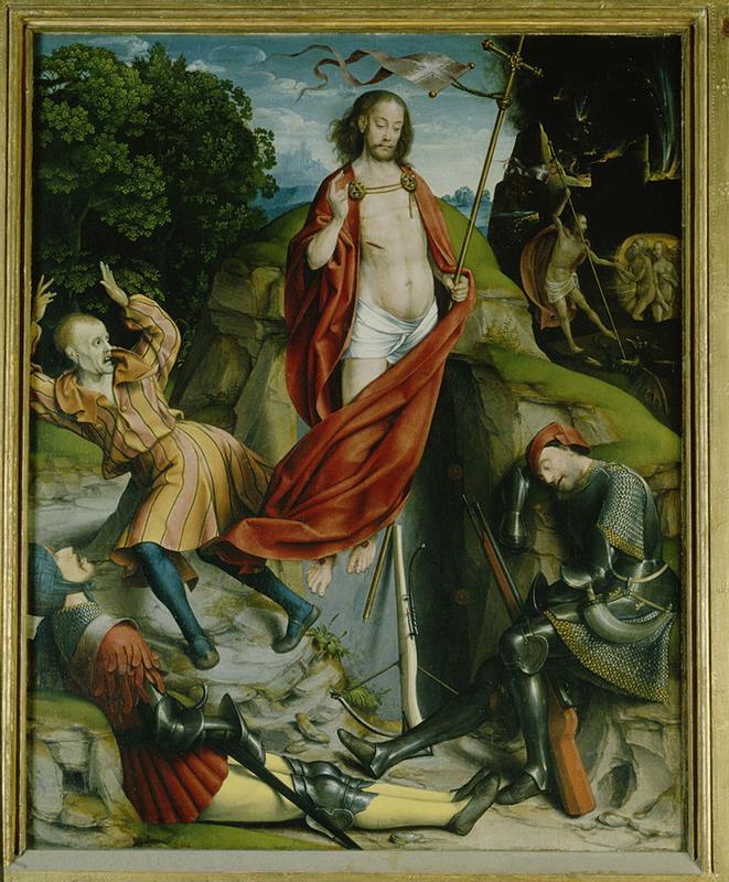 扬·乔斯特（Jan Joest，荷兰，1450 – 1519 年）作品-耶稣的复活