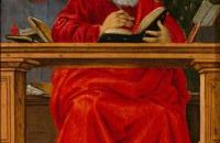 菲利皮诺·利皮（Filippino Lippi）作品-圣杰罗姆在他的书房
