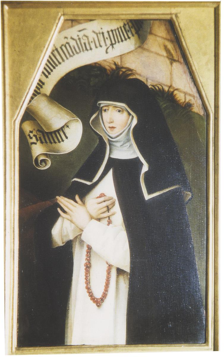 老汉斯·霍尔拜因 (Hans Holbein the Elder,德国)作品-维罗妮卡·韦尔瑟女修道院院长