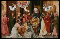 老汉斯·霍尔拜因 (Hans Holbein the Elder，德国)作品-圣母安息