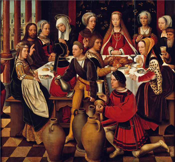 安布罗修斯·本森（Ambrosius Benson ，荷兰，1519-1550）作品-迦拿的婚礼