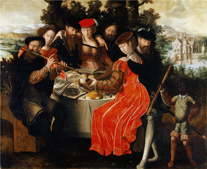 安布罗修斯·本森（Ambrosius Benson）作品-户外音乐协会（约 1540-50 年）