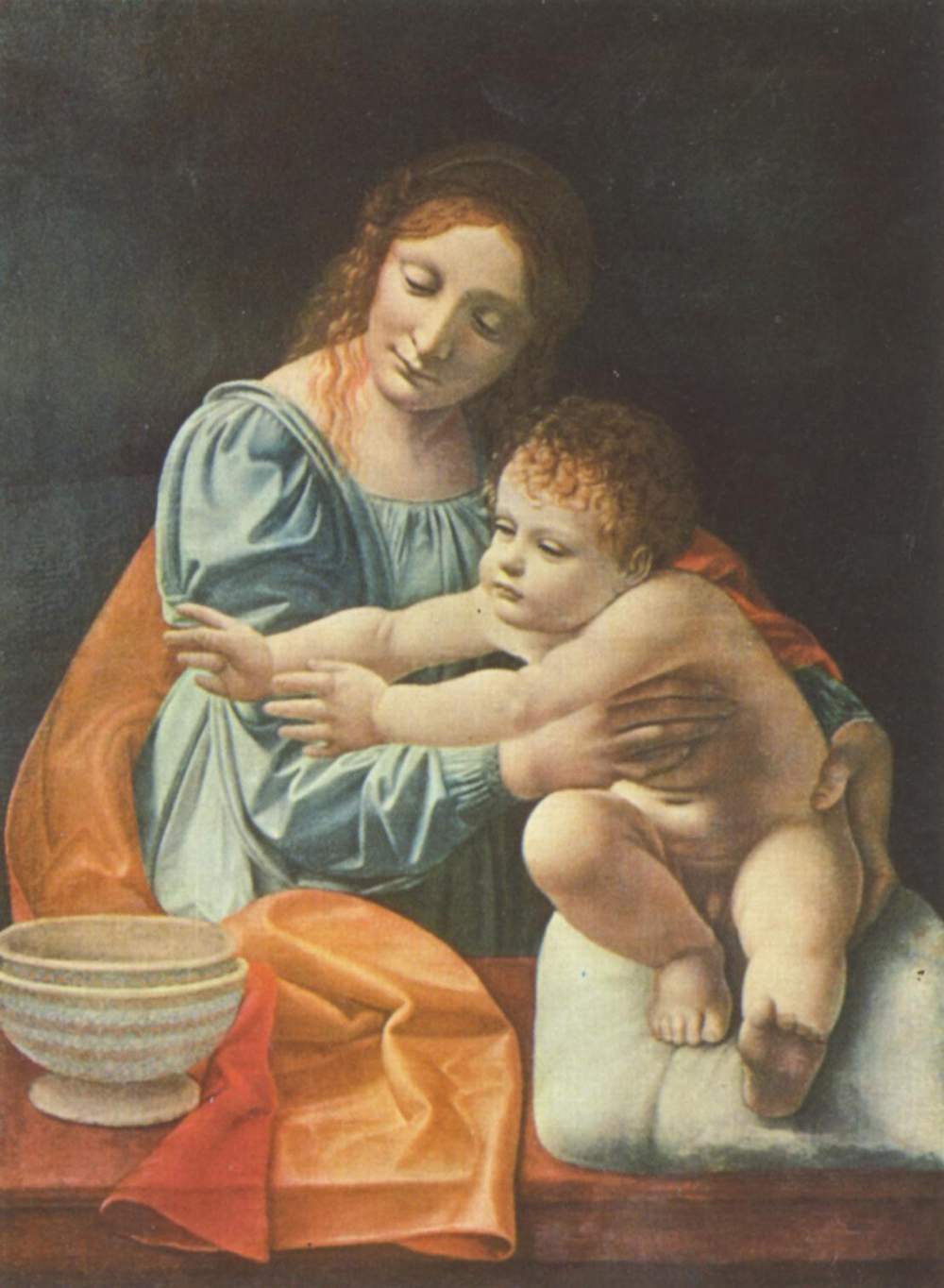 乔瓦尼·安东尼奥·博塔费奥 (giovanni antonio boltraffio，意大利)作品-麦当娜和孩子