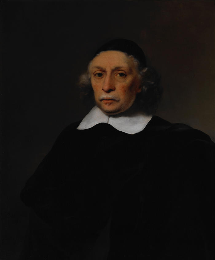 费迪南德·波尔（Ferdinand Bol，荷兰）作品-一位学者的肖像