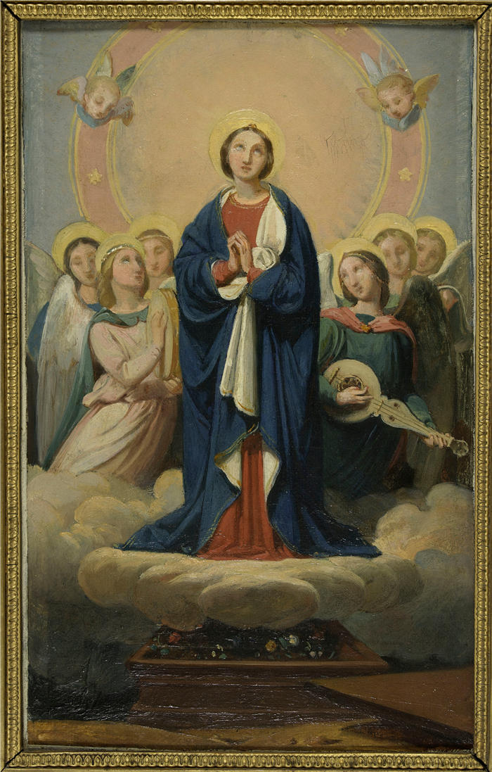 让-路易·贝扎尔（Jean-Louis Bezard）作品-圣母升天 (1836)