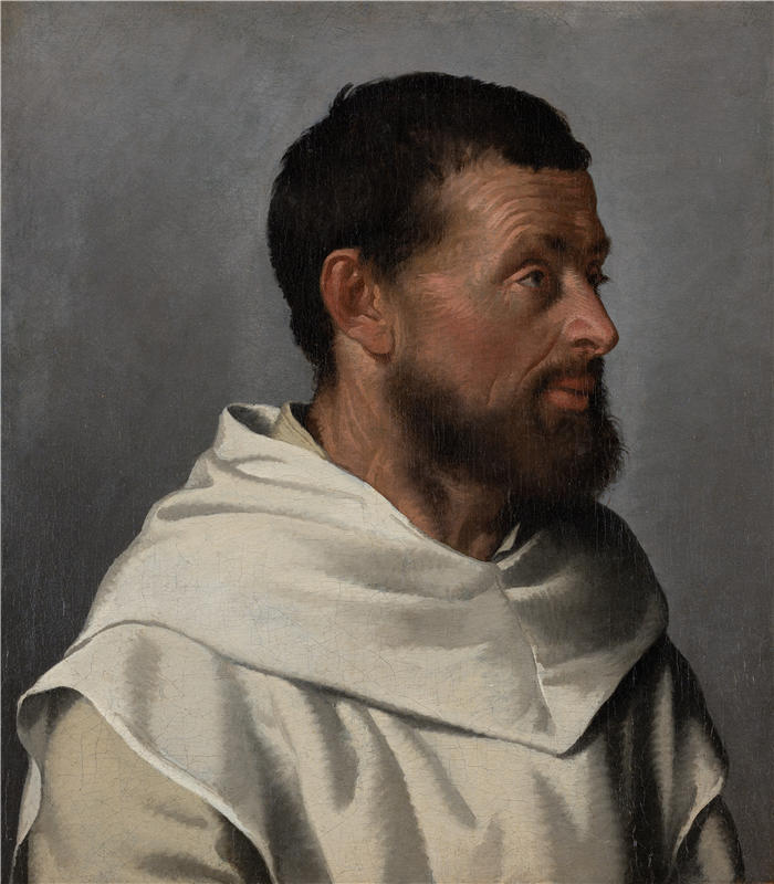 乔凡尼·巴蒂斯塔·莫罗尼（Giovanni Battista Moroni，意大利）作品-平信徒兄弟的肖像（约 1559 – 1560 年）