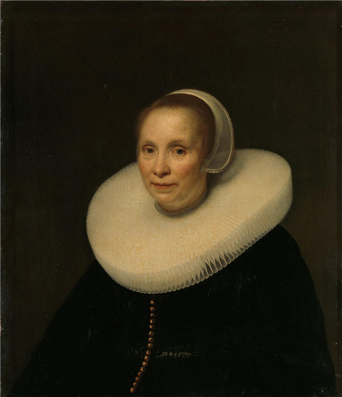 亚伯拉罕·范登·坦普尔（Abraham van den Tempel ）作品 -一个女人的肖像（1646）