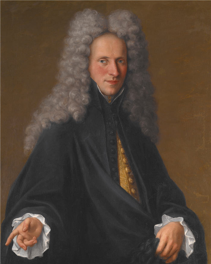 彼得·隆吉（Pietro Longhi，意大利）高清作品--无名贵族的肖像