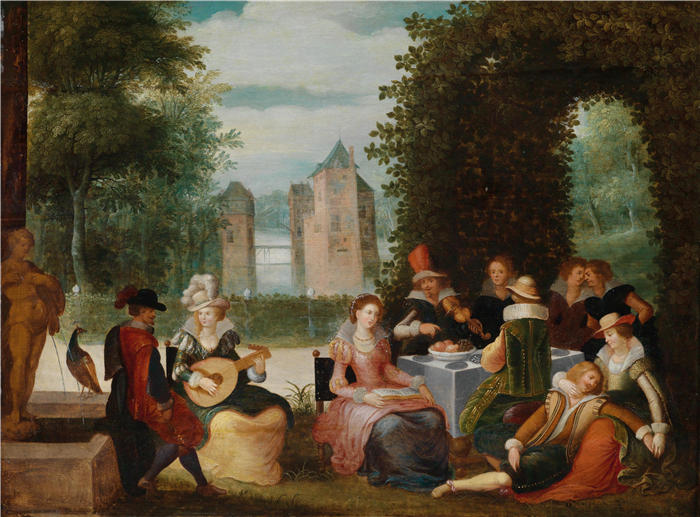 路易·德·考勒里（Louis de Caullery）作品-制作音乐的社会