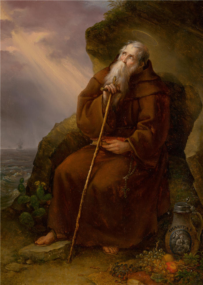 约瑟夫·吉诺夫斯基（Jozef Ginovský）作品-圣人 (1835)