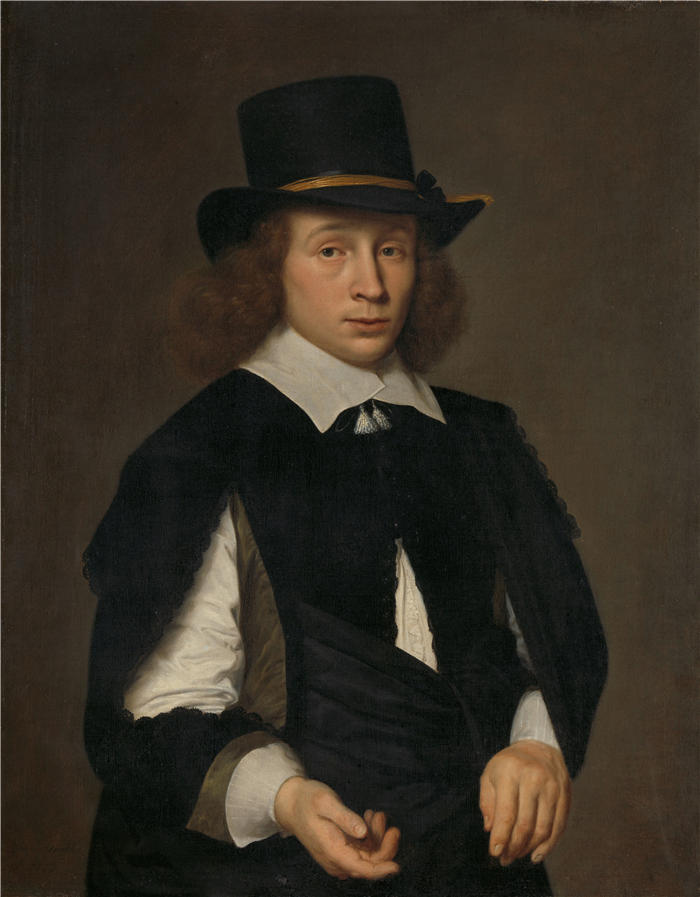 保罗·亨内金（Paulus Hennekyn）作品-Dirck Hendrick Meulenaer 的肖像（约 1645 年)