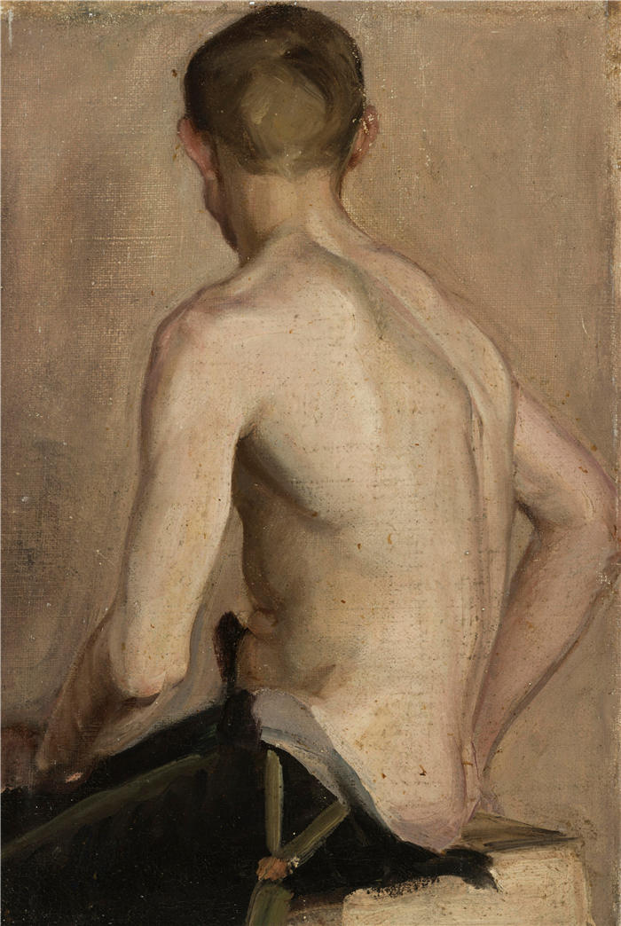 尼古拉·特里克（Nikolai Triik）作品-伊斯图夫肖像（1901年至1905年）