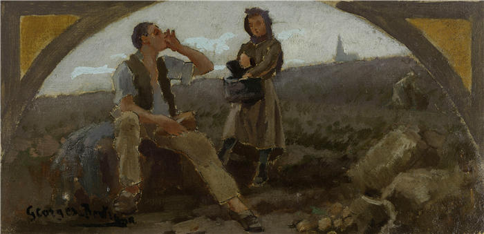 乔治·伯特兰（Georges Bertrand）作品-马铃薯（1893）