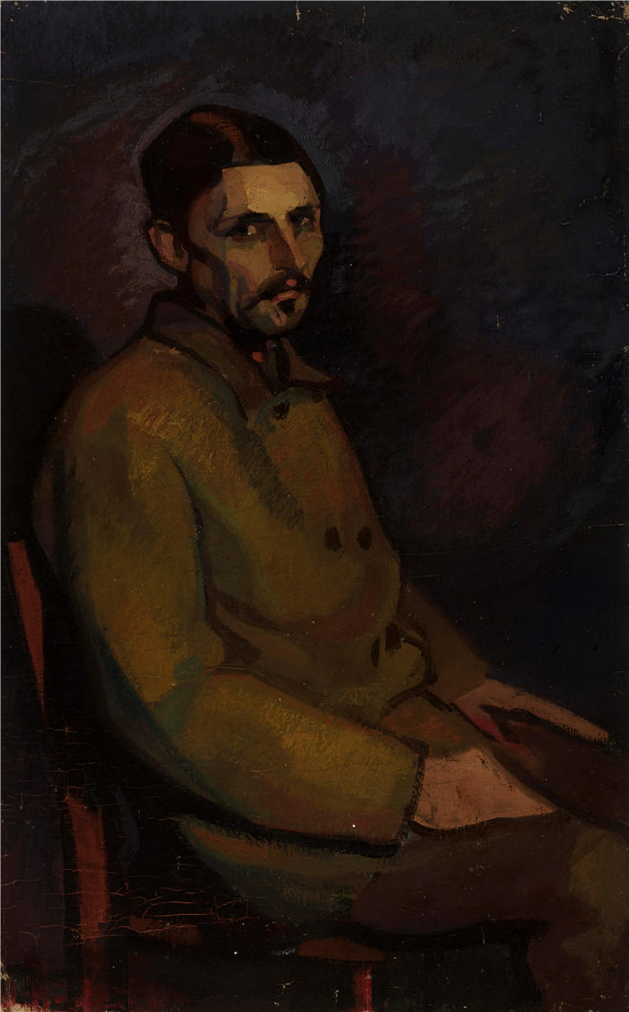 尼古拉·特里克（Nikolai Triik）作品-梅赫肖像（1913年至1920年）