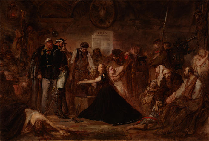 扬·马特耶科（Jan Matejko,波兰画家）作品-波兰1863年（波兰被封）（1864年）
